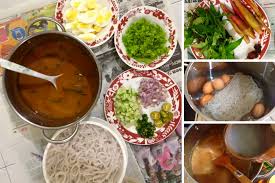 Bentuk hasil jadi laksa kutai. Cara Masak Laksa Utara Sukatan Untuk 5 6 Orang Makan