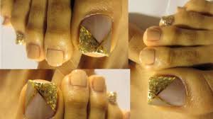 Ver más ideas sobre diseños de uñas pies, uñas pies decoracion, uñas de los pies bonitas. Dorado Y Beige Unas Decoradas De Los Pies Facil Gold And Beige Pedicure Youtube