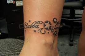 Cool Ink Ankle Bracelet Tattoo Tattoo Bracelet Tattoos With Kids Names