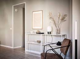 Simple Beige Home Coco Lapine Design Living Room Colors Shelf Decor Living Room Dining Room Living Room