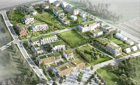 Richez Associes L Eco Quartier Des Meuniers Eco Quartier Quartier Amenagement Paysager