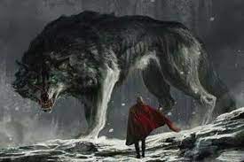 Giant Wolf Fantasy Creatures Werewolf Art Amazing Beasts