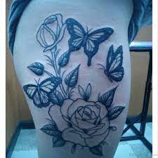 Some thigh tattoos even cover most of the leg. 71 Pretty Butterfly Tattoos On Thigh