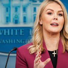 Karoline Leavitt's White House press conference marks return to Trump-era  media relations | US politics | The Guardian