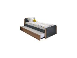 De plus, le niveau de fermeté de certaines lattes est réglable pour un maximum de confort. Pack Lit Gigogne Avec Sommier Et 2 Matelas Kaola Gris Anthracite Et Hetre 90x190 Cm Lit Gigogne Vente De Lit Enfant Conforama