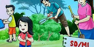Berikut ini adalah beberapa gambar lingkungan sekolah kartun hitam putih. Guru Berbagi Tema 6 Lingkungan Bersih Asri Dan Sehat