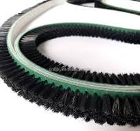 Customized Nylon Steel Wire Closed Round Timing Flat Belt Brush