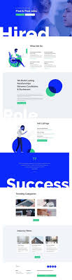 Job Recruiter Landing Page Elegant Themes Job Recruiters Web Design Examples Popular Wordpress Themes