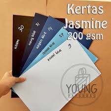 Pembayaran mudah, pengiriman cepat & bisa cicil 0%. Kertas Karton Jasmine Katalog 1 F4 200 Gsm Pack 25 Lembar Shopee Indonesia