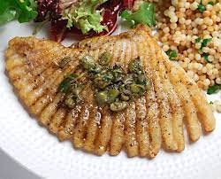 Get recipes, tips and nyt special offers delivered straight to your inbox. The Other White Fish Skate Meuniere With Browned Butter And Capers Blue Kitchen