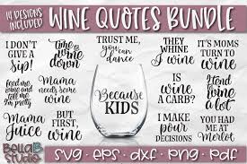Download Wine Bundle Svg Wine Quotes Svg Wine Svg Files 185071 Svgs Design Bundles