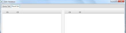 Javafx Displaying Resultset Into Existing Tableview Stack Overflow