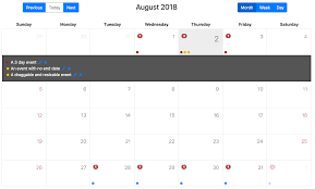Full Calendar Show Events As Dots Stack Overflow