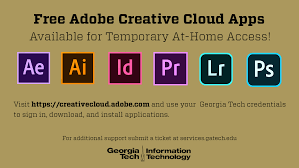 Georgia Tech Oit On Twitter Students Now Have Free Access To Adobe Creative Cloud Apps At Home Until May 31 2020 Visit Https T Co Xpoqepuxdc And Use Your Gt Login To Get Started Https T Co 7jzm335vo1