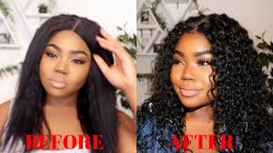 Romantic wavy hairstyle with flowers. Is This The Best Wet And Wavy Hair From The Bss Before And After Review Shake N Go Youtube
