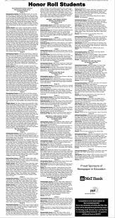 On Honor Roll