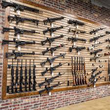 See more ideas about wall racks, gun rack, rifle rack. Hold Up Gun Racks And Firearm Wall Displays