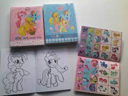 Twilight sparkle yang merupakan pemimpin raibow dash adalah kuda pegasus dengan tubuh berwana biru langit. 10 5 X 14cm My Little Pony Coloring Colouring Books Buku Mewarna