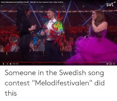 Martin stenmarck las vegas 19 30 2006: Dana International Charlotte Perrelli Take Me To Your Heaven Diva Diva To Diva Svt 445 535 Someone In The Swedish Song Contest Melodifestivalen Did This Heaven Meme On Me Me