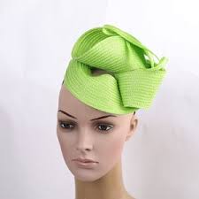Lime Green Kentucky Derby Hat, Green Hat,lime Green Ascot Fascinator, Hat  for Weddings, Green Fascinator, Womens Races Hat, Tea Party Hat