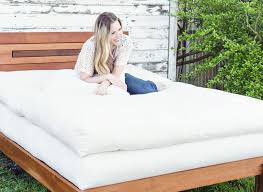 The 12 suede foam futon mattress by mozaic company has a cover made from polyester, and this provides durability to it. Natural Mattresses Organic Mattresses Mattress Toppers The Futon Shop
