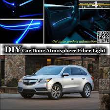 For Acura Mdx Interior Ambient Light Tuning Atmosphere Fiber Optic Band Lights Inside Door Panel Illumination Not El Light Light Inside Light Bandlight Ambient Aliexpress
