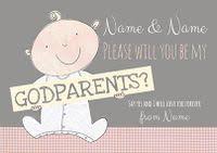 This special role is important for your child and the two adults you ask, but a special proposal makes it a memory everyone will cherish. Will You Be My Godparents Card Funky Pigeon