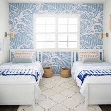 Anyone Else Dreaming Of Blue Skies And Ocean Waves Tap Image For Bombora Wallpaper Details Coastal Chic Shared R In 2020 Bedroom Inspirations Room Beachy Bedroom