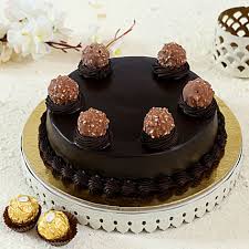 The ferrero rocher cake is one of my favorite creations. Ferrero Rocher Truffle Cake Half Kg Gift Special Ferrero Rochre Truffle Cake Online Ferns N Petals