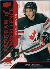 It is also available as a white rookie card with 1/1. Future Watch Cody Glass Rookie Hockey Cards Golden Knights Go Gts