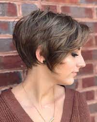 Simply air dry or blow dry, whichever works best for your hair, smooth it down, and add some hair spray to stay in case your hair is notorious for moving around on its own. Pixie Haircuts With Bangs 50 Terrific Tapers