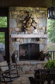 fireplace mantel art outdoor porch rustic elegance woven sculpture decor modern small shelves for living room