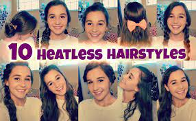 10 Back To School Heatless Hairstyles Heatless Hairstyles Little Girl Hairstyles Cute Hairstyles