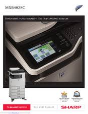 The best part about using driverdoc is. Sharp Mx B402sc Manuals Manualslib