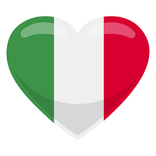Die italienische nationalflagge ist eine trikolore mit drei senkrechten streifen in grün, weiß und rot. Italien Herz Flagge Transparenter Png Und Svg Vektor