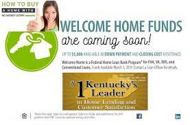 2020 Welcome Home Program For Kentucky Home Buyers Best Mortgage Lenders Kentucky Mortgage Lenders