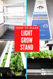 Here is what you will need: How To Make Your Own Diy Seed Grow Light Stand Brooklyn Farm Girl