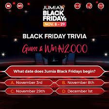 The stores called this day black friday because they make a lot of money. Jumia Nigeria On Twitter Awesomedivi1 Congratulations Ugodinobi1 Gt Gt Https T Co Wzw0z7tgsb Ans 2 5 C Treasure Hunt 50 Off Jumiablackfridays Treasurehunt 99 Off App Only From Nov 8th 12am Midnight Get An Iphone 11