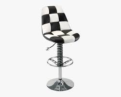 Easy to assemble and maintain with spot cleaning as needed. Black And White Checkered Bar Stools Hd Png Download Kindpng