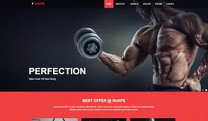 Top men's fitness blogs and men's fitness websites to follow for latest men's fitness workouts, exercise, health, nutrition. Shape A Free Fitness Website Template Best Free Html Css Templates