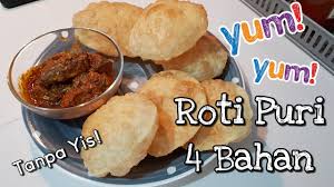 Resep cara membuat roti tawar yang empuk, lembut dengan mudah. Roti Puri 4 Bahan Tanpa Yis Youtube