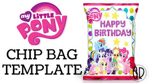 Download or print dozens of free printable 2021 calendars and calendar templates. My Little Pony Chip Bag Favor Free Template Included Ellierosepartydesigns Com