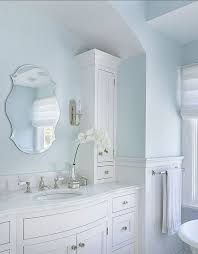 Give your bathroom—and every morning—a big, bright energy boost. Light Blue Bathroom Decor Ideas Trendecors