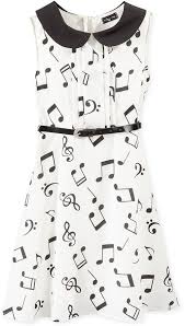Ruby Rox Girls Music Note Dress Music Note Dress Fashion Music Clothes