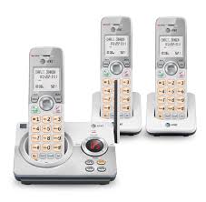 At T El52219 2 Handset Answering Corded Cordless Phone System Walmart Com