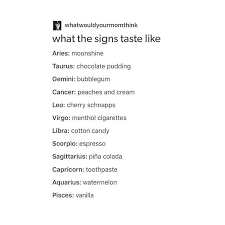 What Signs Taste Like Horoscope Memes Zodiac Horoscope Gemini
