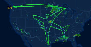 Boeing 787 8 Draws An America Sized Self Portrait In Test Flight Boeing Dreamliner Boeing Sky