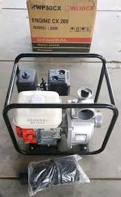 Cara kerja dari mesin ini yaitu menyedot air dari dalam sumur galian di bawa ke atas permukaan, dalam waktu yang cukup singkat. Jual Mesin Water Pump Alkon Pompa Sedot Air Irigasi Sawah 3 Inch Dim General Cx 200 6 5 Hp Di Lapak Untung Teknik Prembun Bukalapak