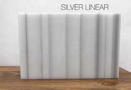 Corian® solid surface can be whatever you imagine it can be. Corian Silver Linear Kompaniya Mag Stoun