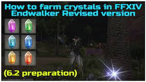 How to farm crystals in Endwalker New and improved version 950 GP build -  YouTube